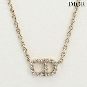 中古 クリスチャンディオール ネックレス レディース ブランド Christian Dior クレール ディ リュヌ ゴールド アクセサリー