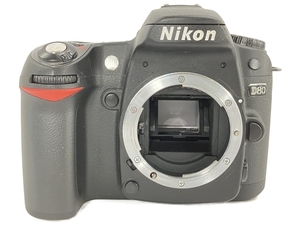 【動作保証】Nikon D80 デジタル 一眼 レフ カメラ ボディ ニコン 中古 訳有 W8716453