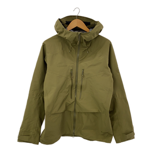 MAMMUT マムート 1010-27120 TETON HS HOODED JACKET テトンフーデッドジャケット マウンテンパーカー L カーキ GORE-TEX 完全防水