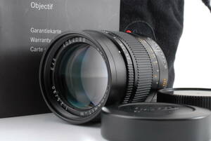 【超美品 保障付 動作確認済】Leica 90mm f/2.5 Summarit-M E46 Black Lens M-Mount Germany ライカ マニュアルフォーカス レンズ #Q7236