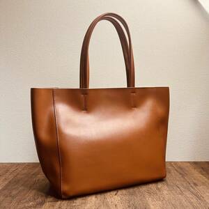 A4収納 本革 イタリアン メンズ カジュアル トートバッグ バック 鞄 カバン 牛革 新品 ビジネス 1円 A4 ブラウン ハンドバッグ