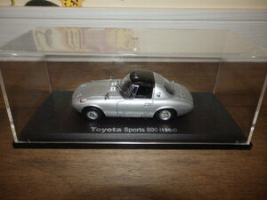 トヨタ スポーツ800(1964) 1/43 国産名車コレクション アシェット ダイキャストミニカー　MM3/B70