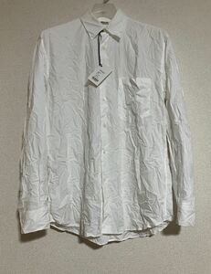 AURALEE オーラリー 24SS WRINKLED WASHED FINX TWILL SHIRT WHITE サイズ3 美品