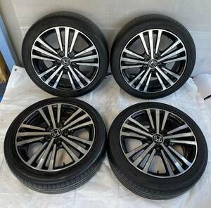 ホンダ HONDA ホイール 18インチ x 7J /5穴 ダンロップ ルマンV サイレントコア (DUNLOP LEMANS V SILENT CORE) 225/45R18 95W 4本セット