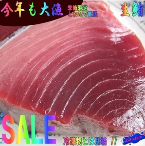 ホボ中トロ「赤身+天身 441g」黒まぐろ、脂のってます。