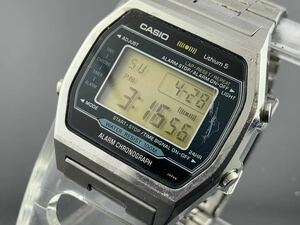 [A1306]1円～☆メンズ腕時計 CASIO カシオ リチウム5 アラームクロノ H101 動作品