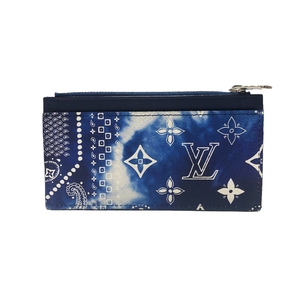 【中古】 LOUIS VUITTON ルイ・ヴィトン バンダナ コインカード ホルダー M81432 22AW メンズ 23033494 HO