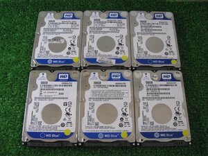 KA4211/2.5インチHDD 6個/WD 500GB