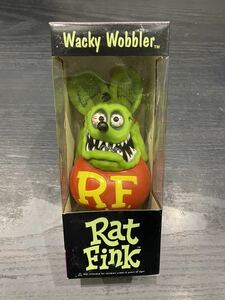 ★激レア★ラットフィンク ボビングヘッド★当時物★デッドストック FUNKO Rat Fink スタチュー エド ロス ビッグダディ アメリカン 雑貨