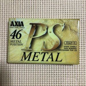 AXIA PS METAL 46 メタルポジション カセットテープ【未開封新品】■■