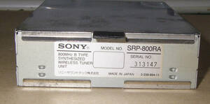 ★SONY SRP-800RA SYNTHESIZED WIRELESS TUNER UNIT★OK!!★MADE in JAPAN★