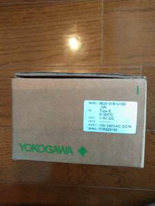 横河　ユニバーサル温度変換器　MU5-016-U100　未使用品　訳あり　1台