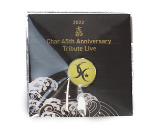 Char / チャー『JLC PIN BADGE / ピンバッジ(イエロー/黄)』【未開封/新品/台紙付き】公式グッズ/ピンバッチ/Zicca/PINK CLOUD/PSYCHEDELIX