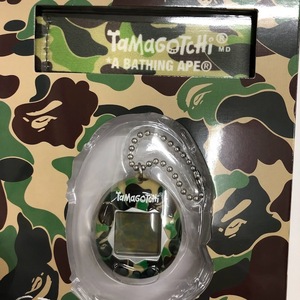 【送料無料】即決 たまごっち A BATHING APE オリジナルたまごっち グリーン カモ CAMO 迷彩 エイプ コラボ