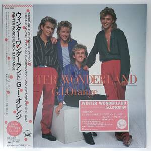 良盤屋 P-3359◆LP◆Synth-pop, G.I.オレンジ/ウィンター・ワンダーランド　　G.I. Orange/Winter Wonderland/1985　ステッカー付　送料480