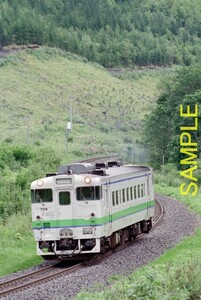 ☆90～00年代鉄道10jpgCD[石北本線キハ40普通列車（常紋信号場での行き違い、遠軽・北見駅)]