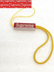 Supreme シュプリーム 09FW Cell Phone Strap Red フォン・ストラップ 携帯ストラップ レッド 新品未使用 Box Logo ボックスロゴ 激レア!