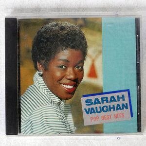 SARAH VAUGHAN/POP BEST HITS/MERCURY 32PD-111 CD □