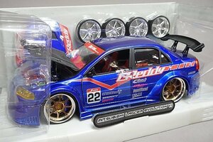 Jada Toys ジェイダトイズ 1/24 MITSUBISHI 三菱 ランサーエボリューション VI #22 Import RACER! 53505