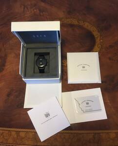 新品未使用・ドイツ製DUFAドゥッファ・クロノグラフ腕時計・ブラック・DU-9021-0C・付属品完備・TiCTAC限定モデル・送料750円～