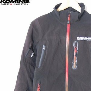 コミネ KOMINE SAFETY&INNOVATION■バイクジャケット　ライダースジャケット■WM■ブラック ※NK4328211