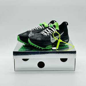 【新品未使用】 Nike Air Zoom Tempo NEXT% Off-White Black Scream Green CV0697-001 25cm オフホワイト ナイキ エアズーム テンポ