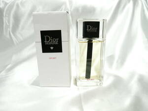 ☆Dior ディオール オム スポーツ 125ml オードトワレ 使用品 男性用香水 日本国内正規品☆