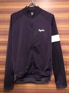 HS461 ラファ Rapha コアロングスリーブジャージ CORE LONG SLEEVE JERSEY 長袖 紫 Lサイズ