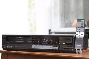 純正リモコン 整備品 SONY Hi-Band Betamax SL-HF505 ソニー ベータマックス ハイバンド ベータ ビデオ ビデオデッキ β