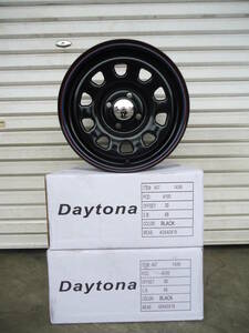 デイトナ☆DAYTONA☆14×6J+30☆100-4Ｈ☆アゲバンクロスビープロボックスサクシードADバンハスラー☆新品ホイール4本セット☆