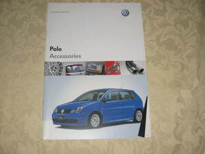 VW JAPAN POLO アクセサリーカタログ 貴重な資料！