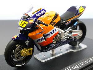 1/24 チャンピオンバイク #1 HONDA RC211V ValentinoRossi 2002 ロッシ ホンダ 開封済 送料410円 同梱歓迎 追跡可 匿名配送