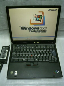 ジャンク ThinkPad R40e 14インチ XGA