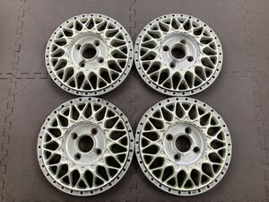 pcd 4×100 15inch BBS RS189 4枚 6J×15H2ET38 ハブ径56mm faces for sale