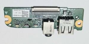 NEC NS150/AA PC-NS150AAW PC-NS150AAR PC-NS150AAB 修理パーツ 動作確認済 送料無料 USB イヤホンジャック 端子 ユニット 基盤