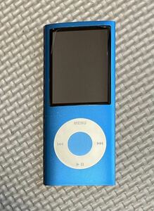 iPod nano 第4世代　ブルー　8GB 88円スタート！　動作品　A1285