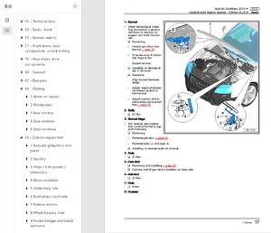 AUDI A5 S5 RS5 (2007-2017) ファクトリー ワークショップマニュアル 整備書　配線図　アウディ 