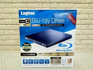 三545☆【現状品】Logitec ロジテック Blu-ray Drive ブルーレイドライブ LBD-PVA6U3CVBK☆