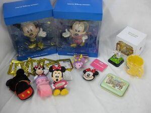 【同梱可】中古品 ディズニー ミッキー ミニー 他 フィギュア ぬいぐるみバッジ 等 グッズセット