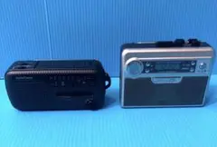 2台セットラジオ一台とラジオカセットZETTOオーム電機　RAD-V963N
