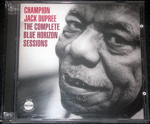 チャンピオン・ジャック・デュプリー CHAMPION JACK DUPREE / THE COMPLETE BLUE HORIZON SESSIONS 2CD