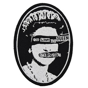 SEX PISTOLS セックスピストルズ God Save The Queen Patch ワッペン (2) オフィシャル