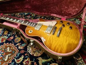 1999年製 Gibson Custom Shop 40th Anniversary 1959 Les Paul Standard Reissue Murphy Aged 認定書 コスタリカブラウンスリムケース