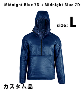 ENLIGHTENED EQUIPMENT Torrid Pullover Midnight Blue 7D 