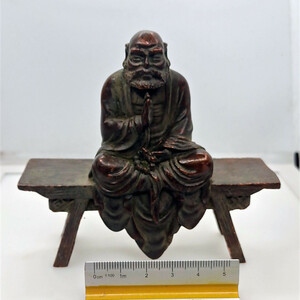 中国古銅　 明代　佛像 　古置物 古擺件 中国古美術 時代物 古董品　454.2ｇ　 A44