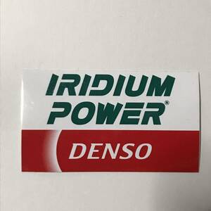 DENSO IRIDIUM POWER デンソー イリジウムパワー スパークプラグ ステッカー