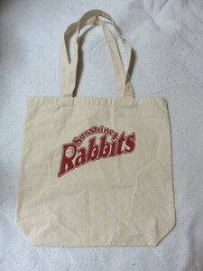 Sunshine Rabbits サンシャインラビット トヨタ紡織 バスケットボール ミニトートバッグ トートバッグ バッグ サイズ400-360-110㎜ 未使用