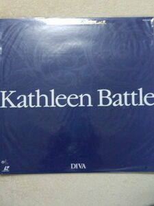 送料無料≪未開封品≫ Kathleen Battle／ LDレザーディスク DIVA ディーバ～キャスリーン・バトルの歌声～ 「オンブラ・マイ・フ」収録