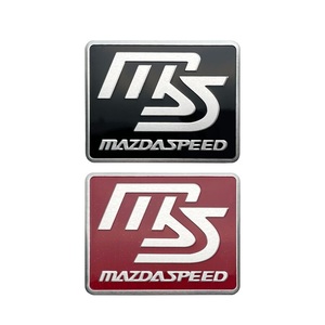 送料無料！【新商品】MAZDA SPEEDエンブレム ステッカー （大）B