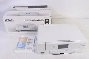 【ト足】EPSON エプソン インクジェット複合機 EP-979A3 プリンタ スキャナ 印刷機 周辺機器 CA194CTT23